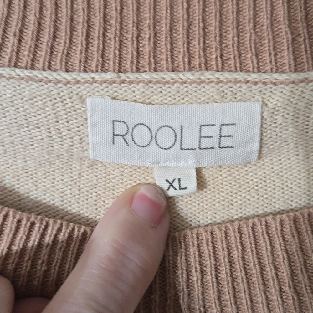 Roolee Embroidered Sweater AS IS - Picture 3 of 8